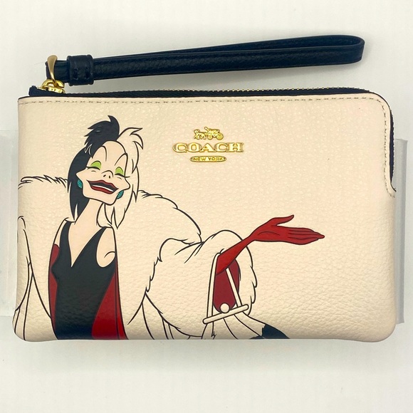 Limited Edition Disney X Coach Corner Zip Wristlet Bundle - Picture 5 of 5